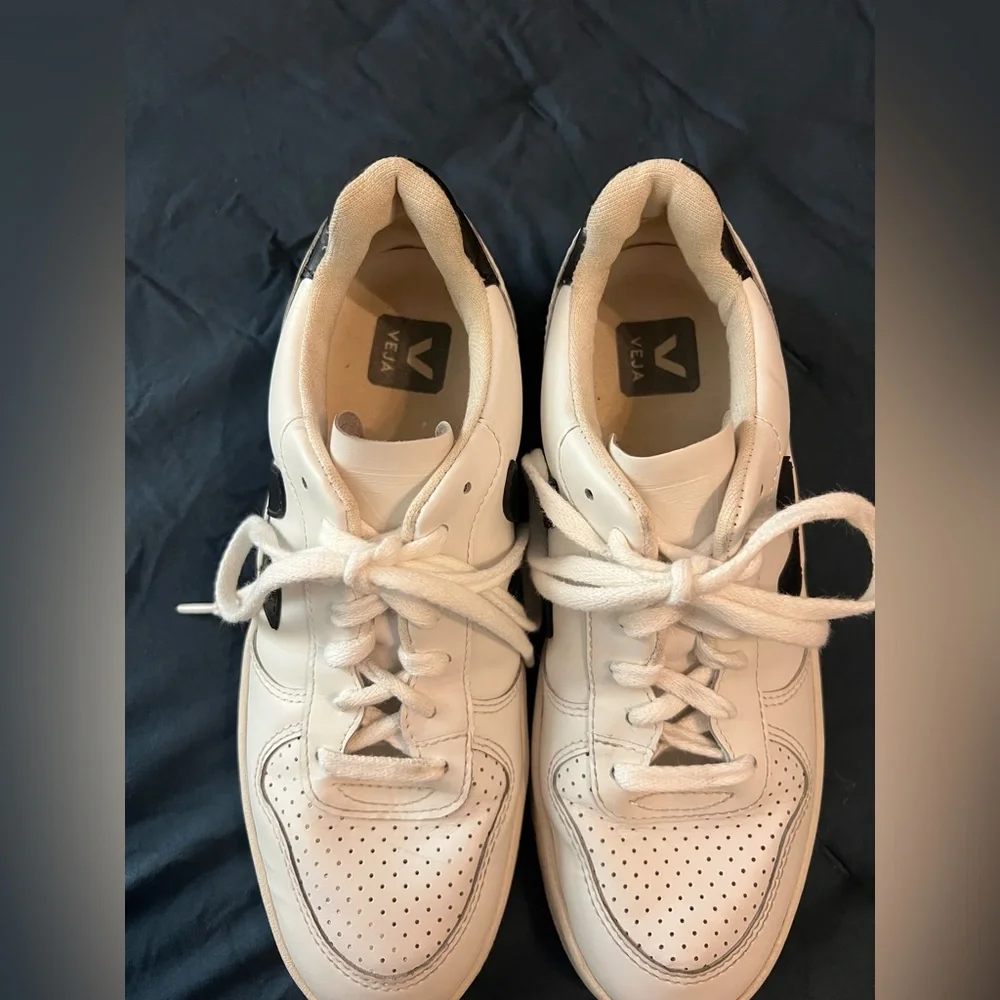 Veja sneakers extra white black v10 - Picture 4 of 12